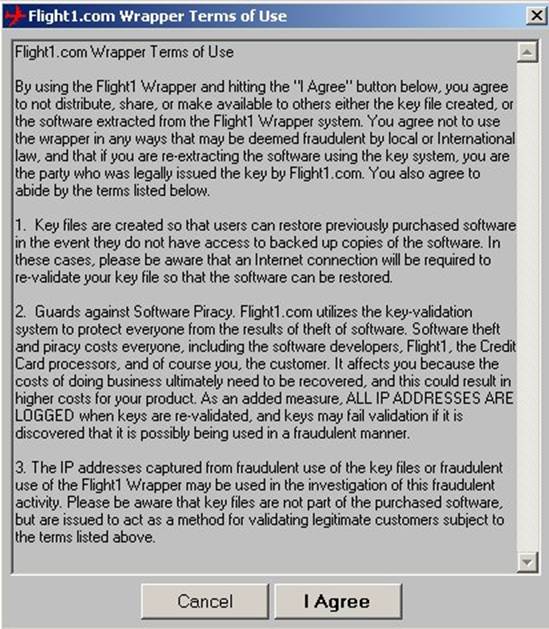 Flight1 Key Recovery Page